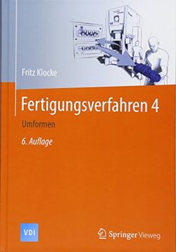 portada Fertigungsverfahren 4: Umformen (Vdi-Buch) (en Alemán)