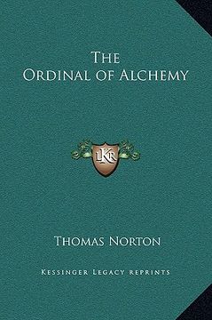 portada the ordinal of alchemy