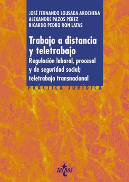 portada Trabajo a distancia y teletrabajo (in Spanish)