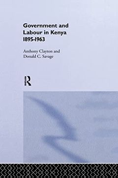 portada Government and Labour in Kenya 1895-1963 (en Inglés)