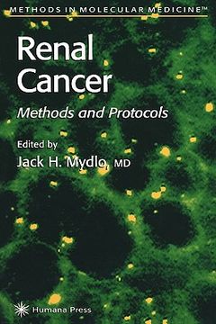 portada renal cancer: methods and protocols (en Inglés)