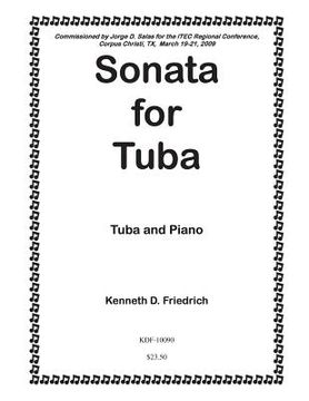 portada Sonata for Tuba (en Inglés)