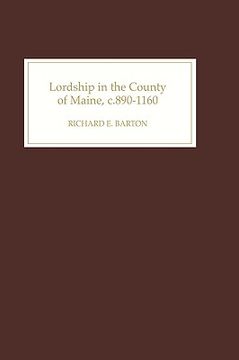 portada lordship in the county of maine, c.890-1160