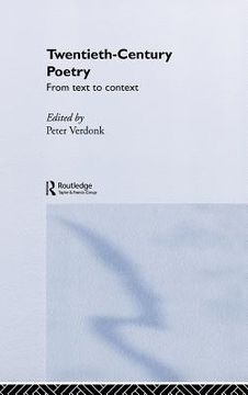 portada 20th century poetry: text cl (en Inglés)