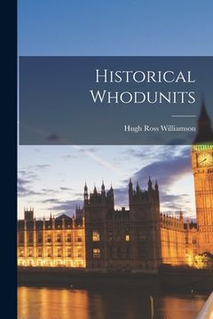 portada Historical Whodunits (en Inglés)