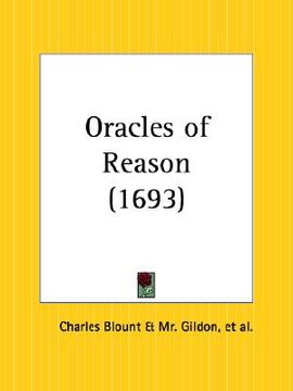 portada oracles of reason (en Inglés)