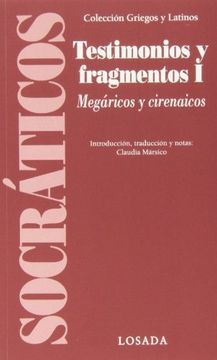 portada Testimonios y Fragmentos i (in Spanish)