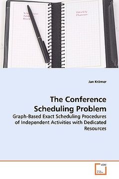 portada the conference scheduling problem (en Inglés)
