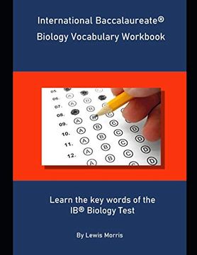 portada International Baccalaureate Biology Vocabulary Workbook: Learn the key Words of the ib Biology Test (en Inglés)