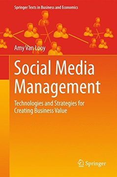 portada Social Media Management: Technologies and Strategies for Creating Business Value (Springer Texts in Business and Economics) (in English)