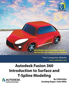 portada Autodesk Fusion 360: Introduction to Surface and T-Spline Modeling (en Inglés)