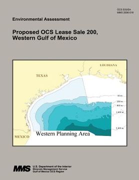 portada Proposed OCS Lease Sale 200, Western Gulf of Mexico (en Inglés)