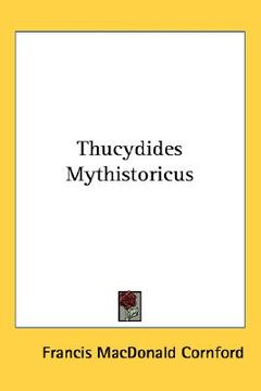 portada thucydides mythistoricus (en Inglés)