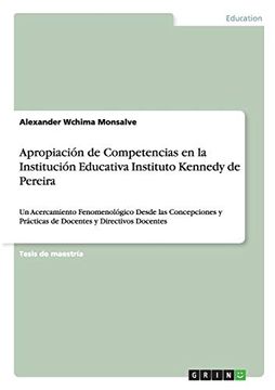 portada Apropiación de Competencias en la Institución Educativa Instituto Kennedy de Pereira