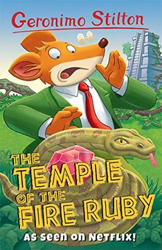 portada The Temple of the Fire Ruby (Geronimo Stilton - Series 3) (en Inglés)