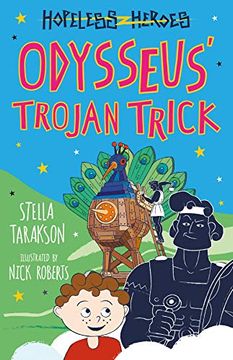 portada Odysseus' Trojan Trick! (Hopeless Heroes) (en Inglés)