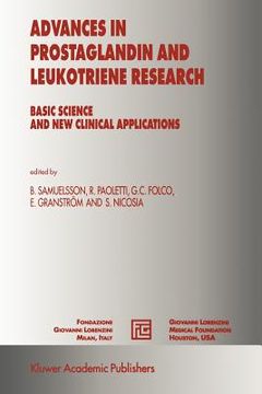portada advances in prostaglandin and leukotriene research: basic science and new clinical applications (in English)