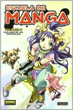 portada Escuela de Manga 3. Realismo de los Personajes