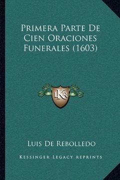 portada Primera Parte de Cien Oraciones Funerales (1603) 