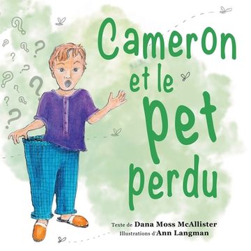 portada Cameron et le pet perdu (en Francés)