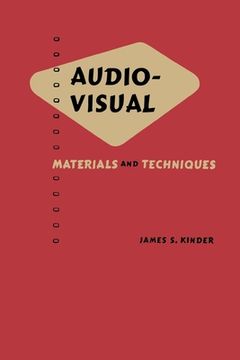 portada Audio Visual: Materials and Techniques (in English)