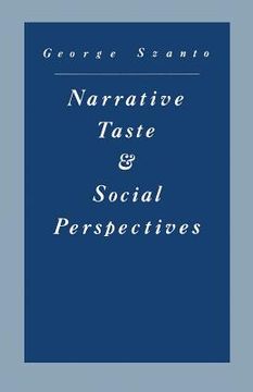 portada Narrative Taste and Social Perspectives: The Matter of Quality