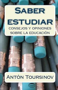 portada Saber estudiar: Consejos y opiniones sobre la educación (in Spanish)