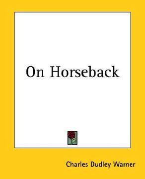 portada on horseback (en Inglés)