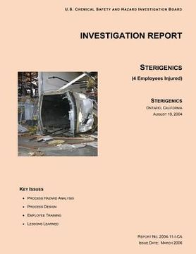 portada Investigation Report: Sterigenics (4 Employees Injured) (en Inglés)