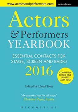 portada Actors and Performers Yearbook 2016: Essential Contacts for Stage, Screen and Radio (Methuen Drama)