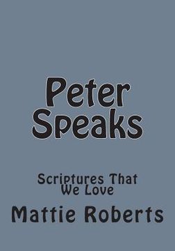 portada Peter Speaks (en Inglés)