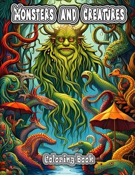 portada Monsters and Creatures Coloring Book (en Inglés)