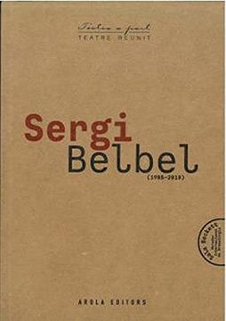 portada Sergi Belbel (1985-2018)