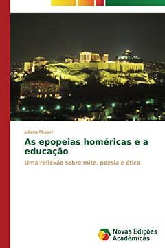 portada As Epopeias Homericas E a Educacao