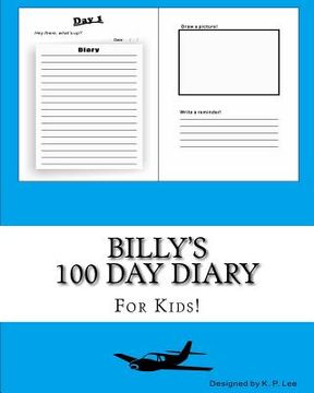 portada Billy's 100 Day Diary (en Inglés)