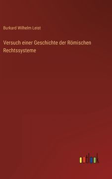 portada Versuch einer Geschichte der Römischen Rechtssysteme (in German)