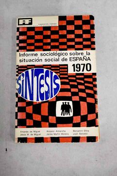 portada Síntesis del Informe Sociológico Sobre la Situación Social de España 1970