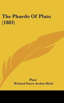 portada the phaedo of plato (1883) (in English)