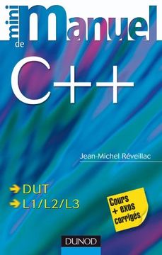 portada Mini Manuel de C++: Cours + Exos Corrigés