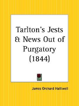 portada tarlton's jests and news out of purgatory (en Inglés)