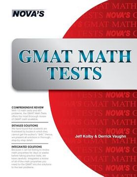 portada GMAT Math Tests: 13 Full-length GMAT Math Tests! (en Inglés)