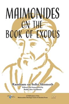 portada Maimonides on the Book of Exodus (en Inglés)