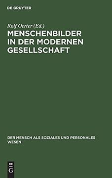 portada Menschenbilder in der Modernen Gesellschaft (Mensch als Soziales und Personales Wesen) (German Edition) (in German)