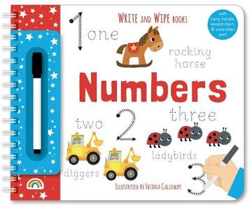 portada Write and Wipe - Numbers (Write and Wipe) (in English)