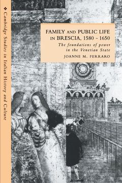 portada Family and Public Life in Brescia, 1580 1650: The Foundations of Power in the Venetian State (Cambridge Studies in Italian History and Culture) (en Inglés)