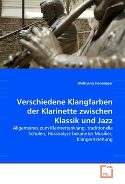 portada Verschiedene Klangfarben der Klarinette zwischen Klassik und Jazz