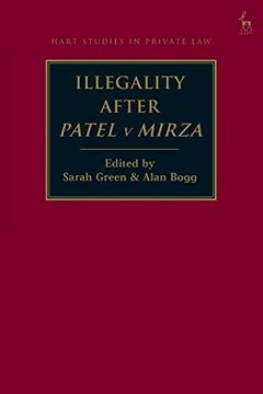 portada Illegality After Patel v Mirza (Hart Studies in Private Law) (en Inglés)