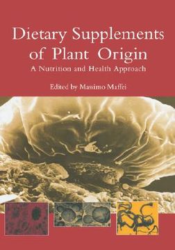 portada dietary supplements of plant origin: a nutrition and health approach (en Inglés)