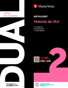portada Historia de l art 2º Bchillerato (Llibre + Quadern + Digital ) cat (in Catalá)