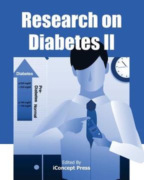 portada Research on Diabetes II (black and white) (in English)
